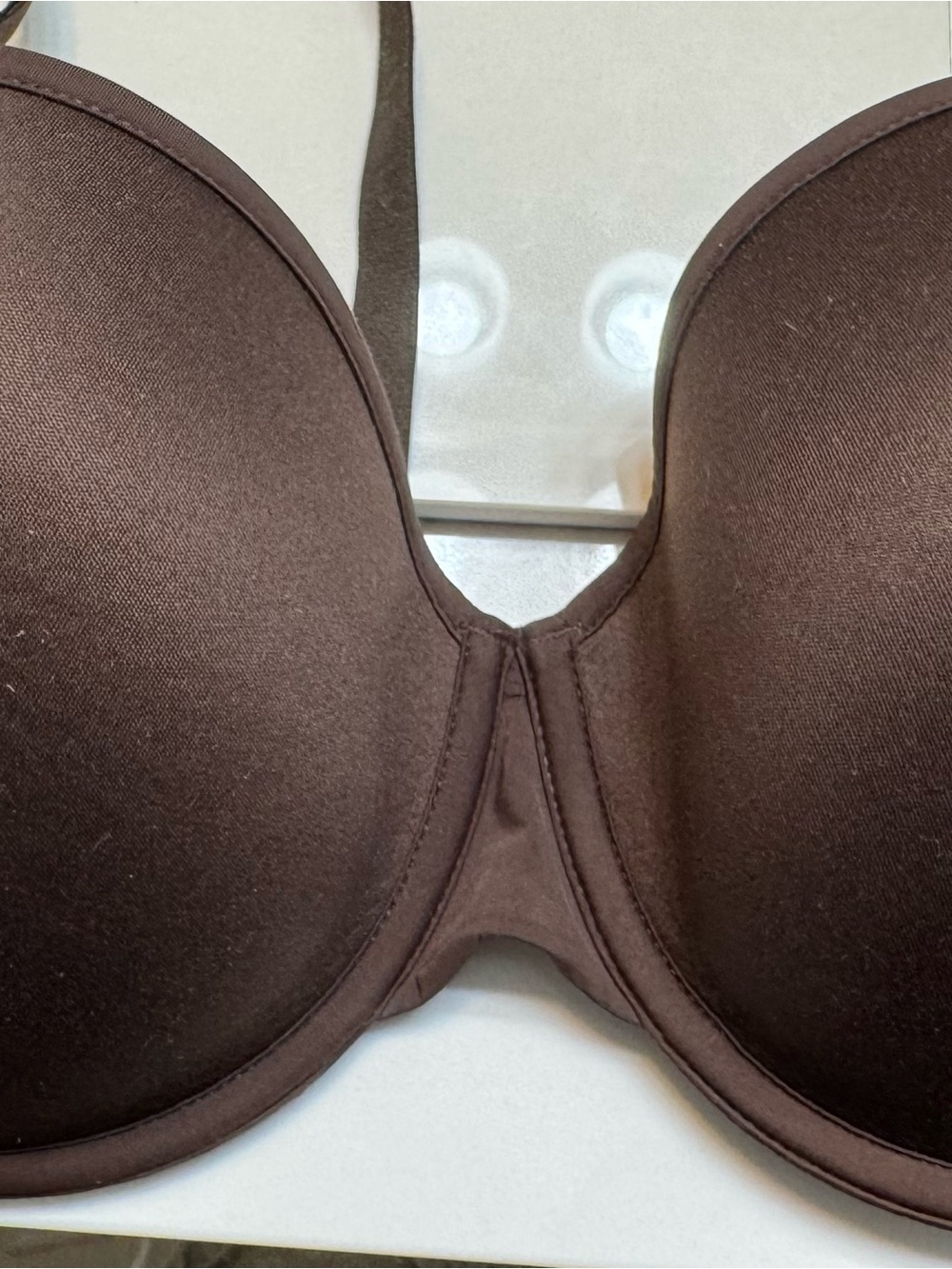 ThirdLove Smooth Molded Underwire Bra in Dark Brown, Size 40A 1/2.